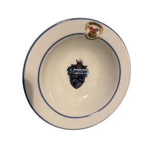 Harry Potter Ravenclaw Hogwarts Cereal Bowl Johnson Bros Portugal Blue White 7 "